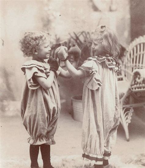 Vintage Photo Circus Performing Costumed Children Vintage Circus