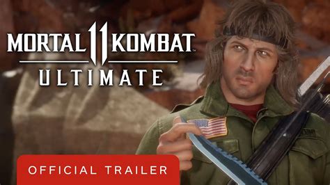 Mortal Kombat 11 Ultimate Official Terminator Vs Rambo Trailer