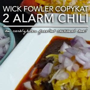 Wick Fowler S Alarm Chili Copykat Low Carb Gluten Free Chili