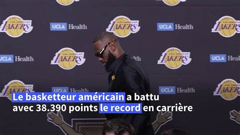 Basket NBA LeBron James Devient Le Meilleur Marqueur De L Histoire