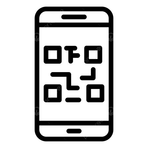 Qr 코드 벡터 아이콘 디자인 일러스트 레이 션 Qr 코드 Qr 스캔 Qr Png 일러스트 및 벡터 에 대한 무료