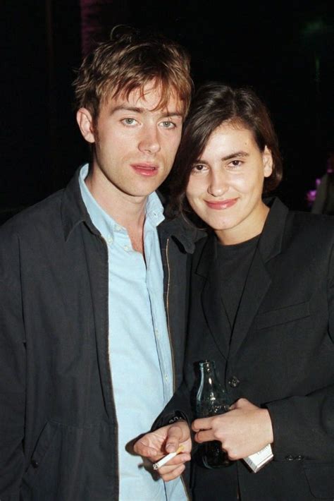 Damon Albarn And Justine Frischmann Damon Albarn Justine Frischmann