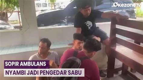 Sopir Ambulans Nyambi Jadi Pengedar Sabu Di Padang Polisi Sita 15