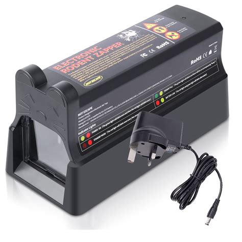 Buy Upwinning Electric Rat Traps That Kill Instantly Anti-Escape Door ...