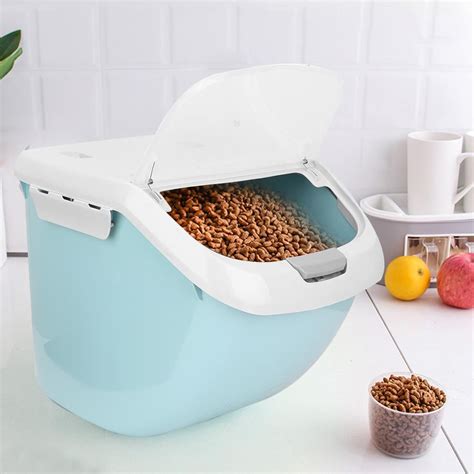 Otviap Cat Food Containermoistureproof Sealing Cat Dog Food Storage