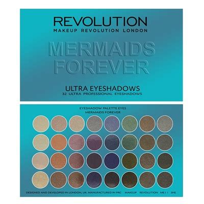 Eyeshadow Palette Mermaids Forever Revolution Make Up