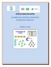 Organizaci N Computacional Docx Estructuras De Datos Nombre Del