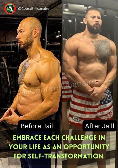 Before And After Photos Of A Man With No Shirt On Showing Off His