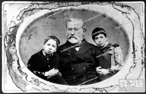 Jacob Freud Sigmund Freuds Father With Two Of His Grandchildren Jean