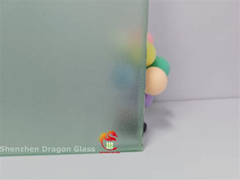 Durable Sandblasted Sgp Laminated Glass Partition