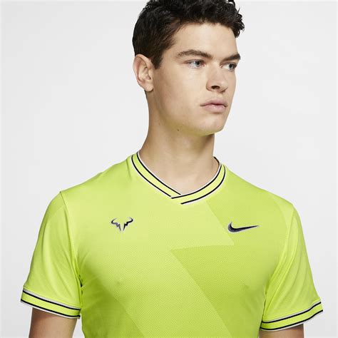 Nike Mens Aeroreact Rafa Top Volt Glow Light Carbon Tennisnuts