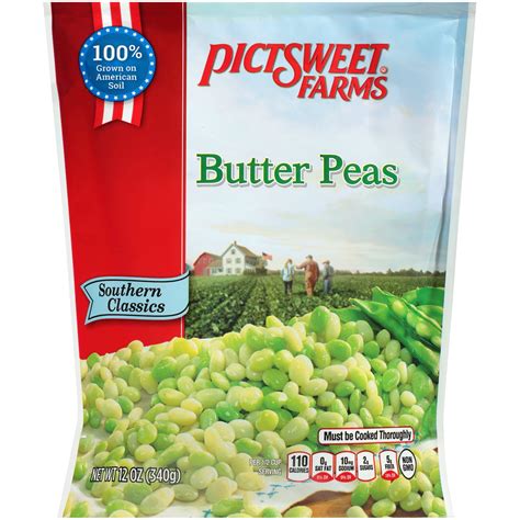 Pictsweet Farms® Southern Classics Butter Peas 12 Oz Stand Up Bag