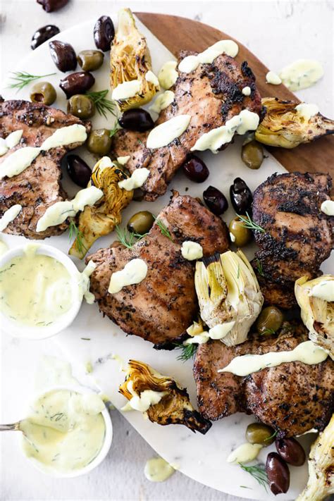 Mediterranean Grilled Chicken Realgoodrecipes