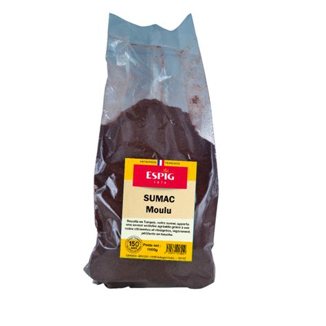 Palimex Grossiste Fruits Secs SUMAC MOULU 1KG Palimex Grossiste Fruits Secs