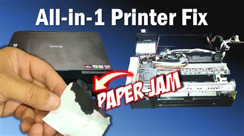 How To Open An All In One Printer And Fix Paper Jams Like A Pro Brother