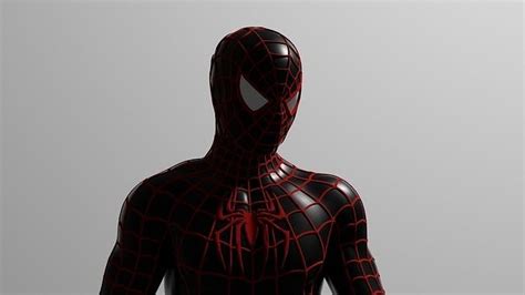 Miles Morales Suit Raimi Version 3d Model Rigged Cgtrader