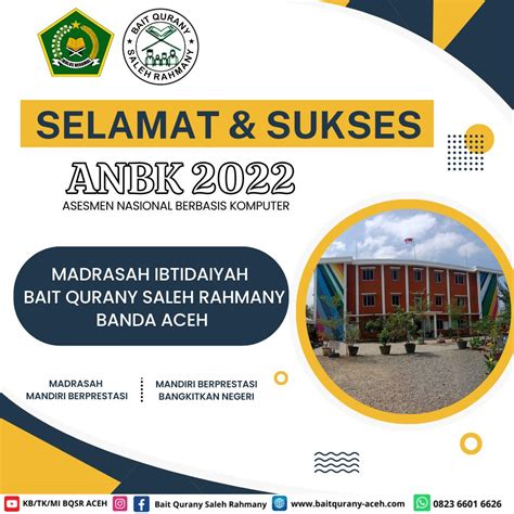 Selamat Dan Sukses Anbk Asesmen Nasional Berbasis Komputer Tahun