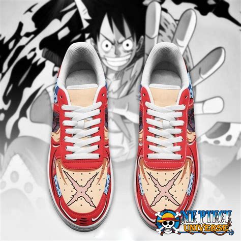 Wano Arc Luffy Air Force Shoes One Piece Custom Anime Shoes Official