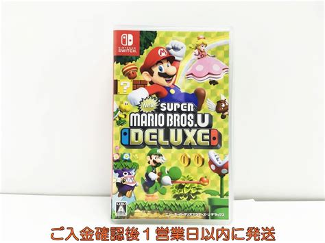 【目立った傷や汚れなし】【1円】switch New スーパーマリオブラザーズ U デラックス ゲームソフト 状態良好 1a0021