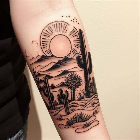 68 Arizona Desert Tattoo Ideas TattooClue