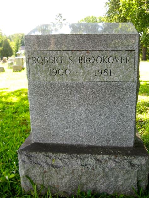 Robert S Brookover 1900 1981 Find A Grave Memorial