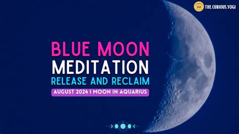 August 2024 Full Moon Chakra Guided Meditation I Super Blue Moon