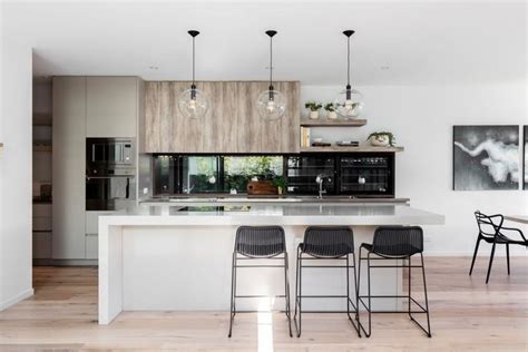 Balance And Symmetry The Kitchen Island Elevation In Our Rose Bay