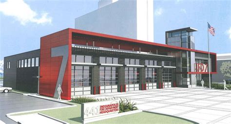 Fire Station No New Rendering Indianapolis Arquitectura