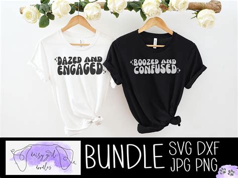 Dazed And Engaged Svg Svg Bundle Bachelorette Party Etsy