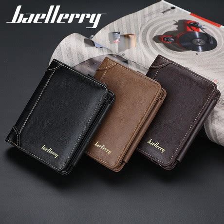 Jual Dompet Kecil Baellerry Original Premium Kulit Pendek Lipat Pria