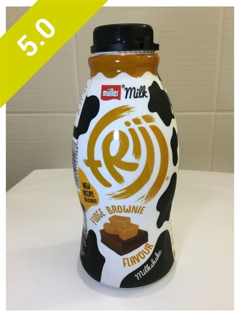 Muller Frijj Fudge Brownie Flavour Milkshake — Chocolate Milk Reviews