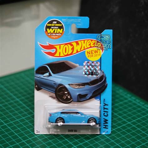 Jual HOT WHEELS BMW M4 BLUE BIRU FACTORY SELAED Shopee Indonesia