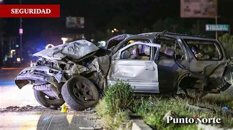 Tras Volcadura Pasajeros Salen Disparados En El Bulevar 2000 Punto Norte