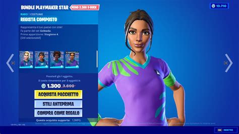 Fortnite Negozio Oggetti Nuovi Bundle Skin Calciatori 29 Dicembre