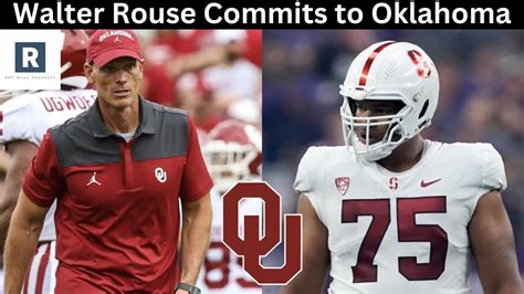 Walter Rouse Commits To Oklahoma Oklahoma Football Dominating The