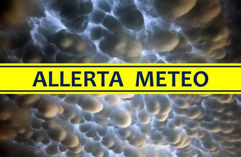 Meteo Lallerta Estofex Per Litalia Oggi Maltempo Con Nubifragi E