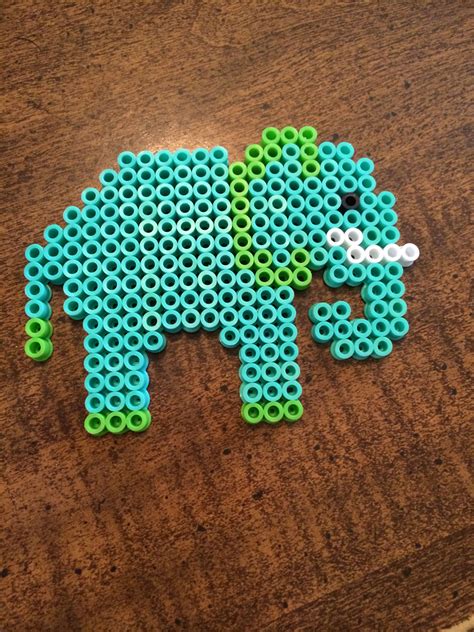 Elephant Perler Bead Pattern