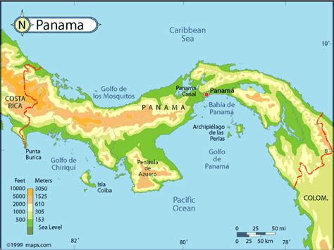 Panama map