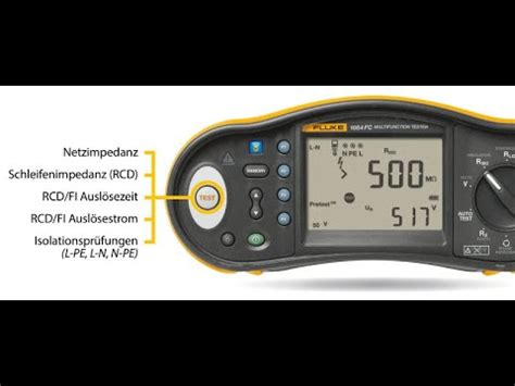 Schleifenimpedanz VDE Messung Schleifenimpedanz Messen Elektriker