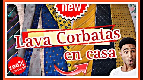 COMO LAVAR LAS CORBATAS EN CASA SIN TINTORERIA TIPS TRUCOS