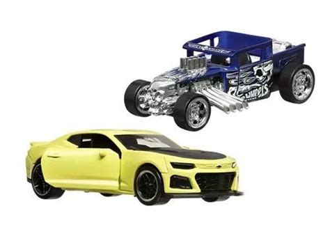 اسباب بازی فقط توی توی TOY TOY پک 2 تایی ماشین های Hot Wheels سری Pull Back Speeders مدل