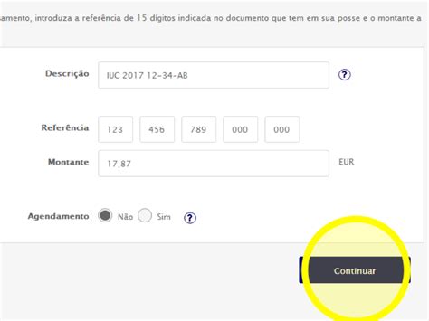 How to pay Imposto Único Circulação IUC tax online step by step Lisbob