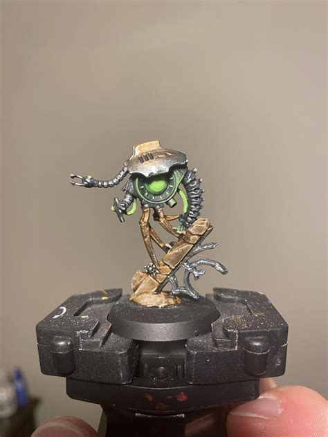 First Necron Painted Cc Welcome Rwarhammer40k