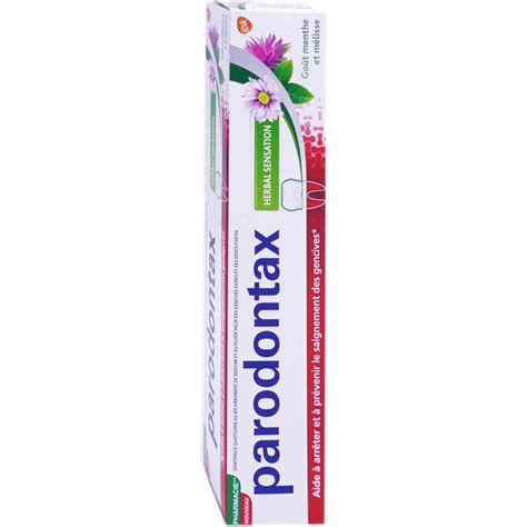 Parodontax Dentifrice Herbal Sensation Menthe Melisse Ml