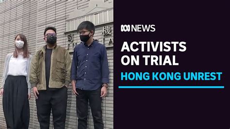 Hong Kong Pro Democracy Activists Plead Guilty To Protest Charges Abc