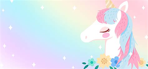 Cute Unicorn Background