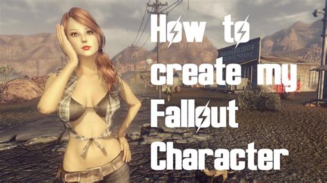 Fallout New Vegas How To Create My Character Tutorial Youtube