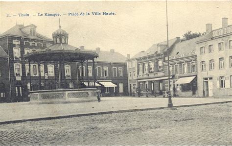 Thuin Thuin Le Kiosque Place De La Ville Haute Carte Postale