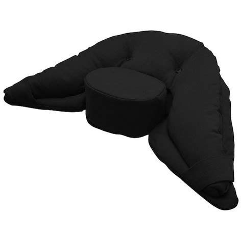 Black Zen Crescent Yoga Support Meditation Cushion Regular Etsy