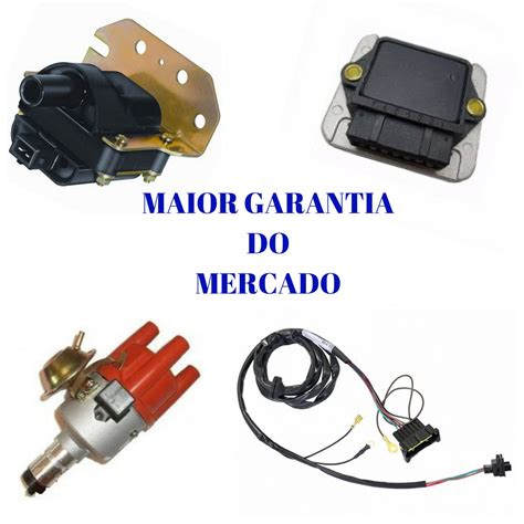 Kit Ignição Eletrônica Fusca Brasilia Kombi 100 novo R 198 00 em